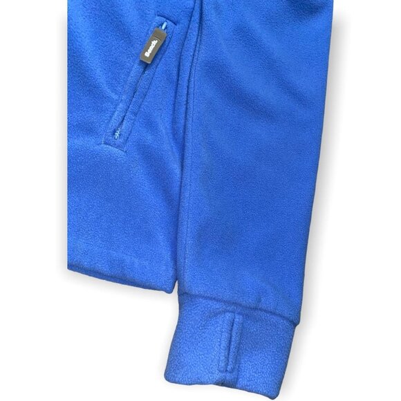 BENCH Sky Blue Fleece Full-Zip Activewear Sweater Jacket - Womens Medium - Picture 3 of 4